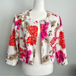 Dressbarn Floral Blazer